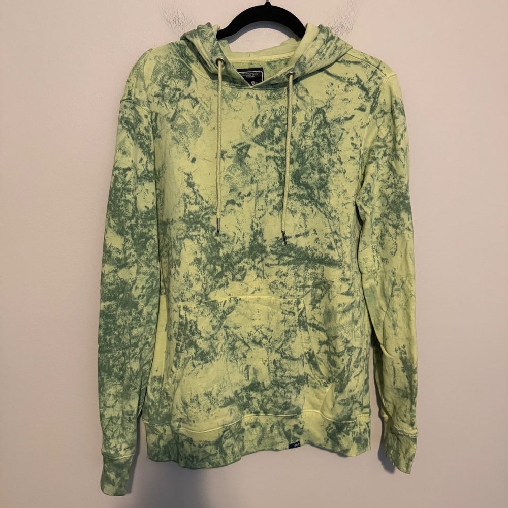 PRPS Santa Cruz Tie Dye hoodie green M cotton streetwear y2k mineral wash grunge